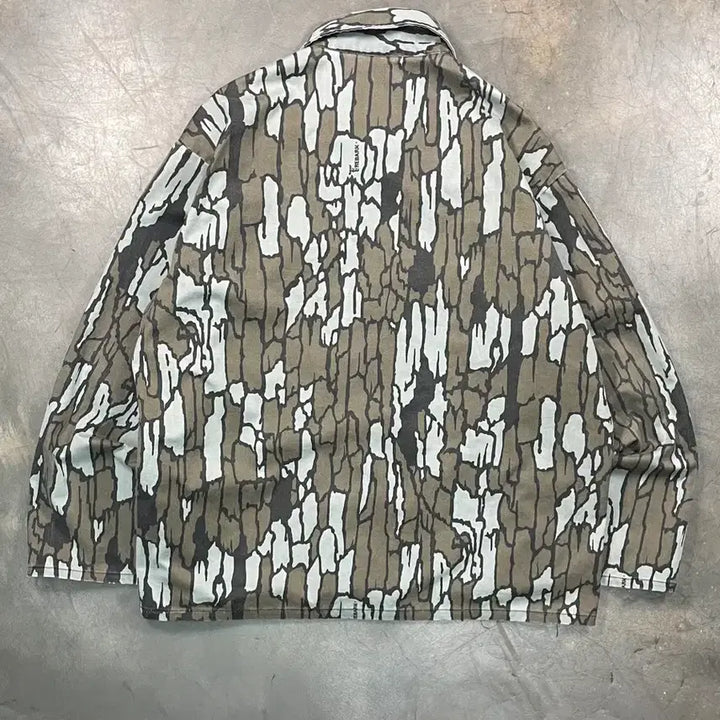 [BUNJANG] Trebark Camo Shirt Jacket / 트레바크 카모 셔츠 자켓