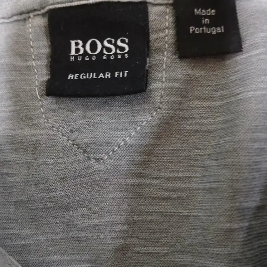 [BUNJANG] Hugo Boss Washed Polo Shirt S / 휴고보스 카라넥 워싱 반팔티 S