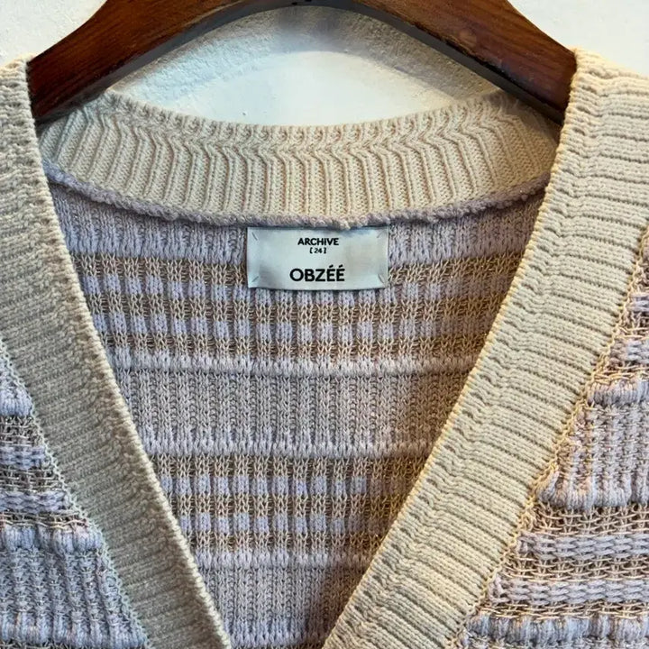 [BUNJANG] Obze Lavender Vest / 오브제 라벤더 베스트