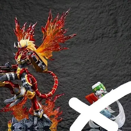 [BUNJANG] JIANGSHICHE Arudamon Resin Figure / (미개봉) 디지몬 프론티어 아루다몬 JIANGSHICHE사 레진 피규어