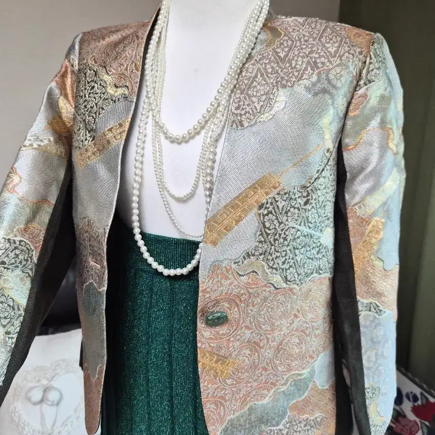 [BUNJANG] High-Quality Jacquard Jacket / 고퀄라인 세련 자가드자켓