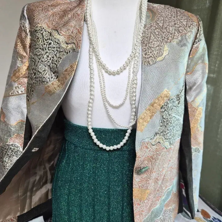 [BUNJANG] High-Quality Jacquard Jacket / 고퀄라인 세련 자가드자켓