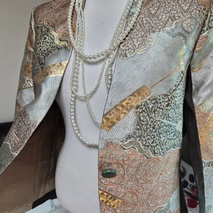 [BUNJANG] High-Quality Jacquard Jacket / 고퀄라인 세련 자가드자켓