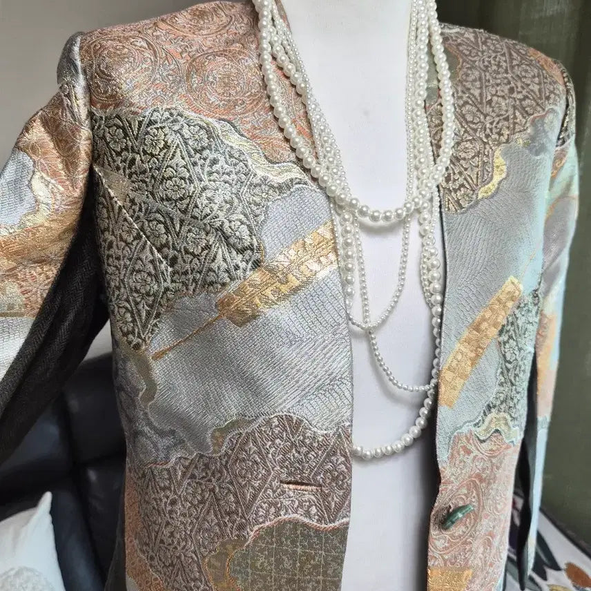 [BUNJANG] High-Quality Jacquard Jacket / 고퀄라인 세련 자가드자켓
