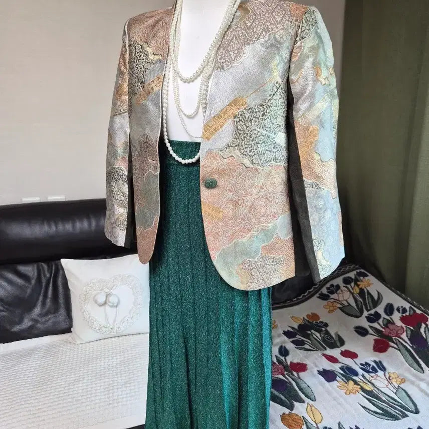 [BUNJANG] High-Quality Jacquard Jacket / 고퀄라인 세련 자가드자켓