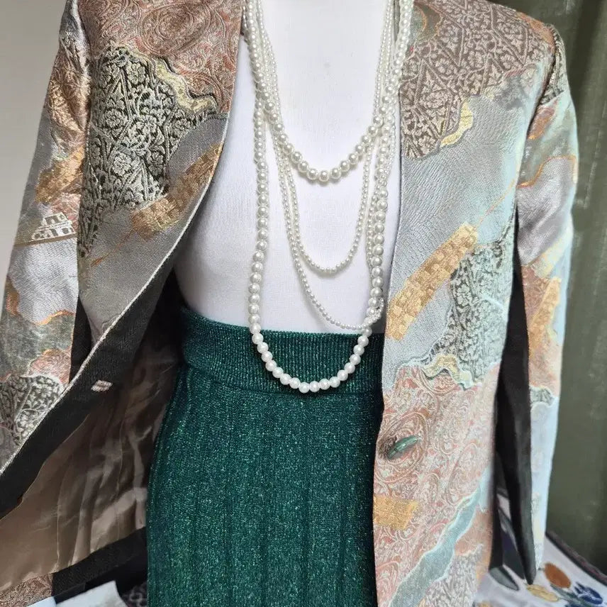 [BUNJANG] High-Quality Jacquard Jacket / 고퀄라인 세련 자가드자켓