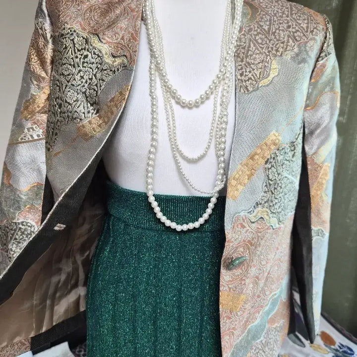 [BUNJANG] High-Quality Jacquard Jacket / 고퀄라인 세련 자가드자켓
