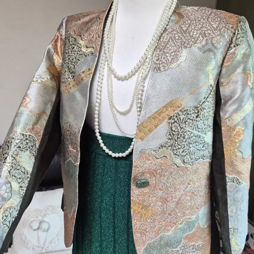 [BUNJANG] High-Quality Jacquard Jacket / 고퀄라인 세련 자가드자켓