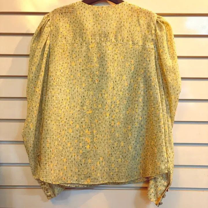 [BUNJANG] ON&amp;ON Flower Pattern Blouse / 온앤온 플라워 패턴 블라우스