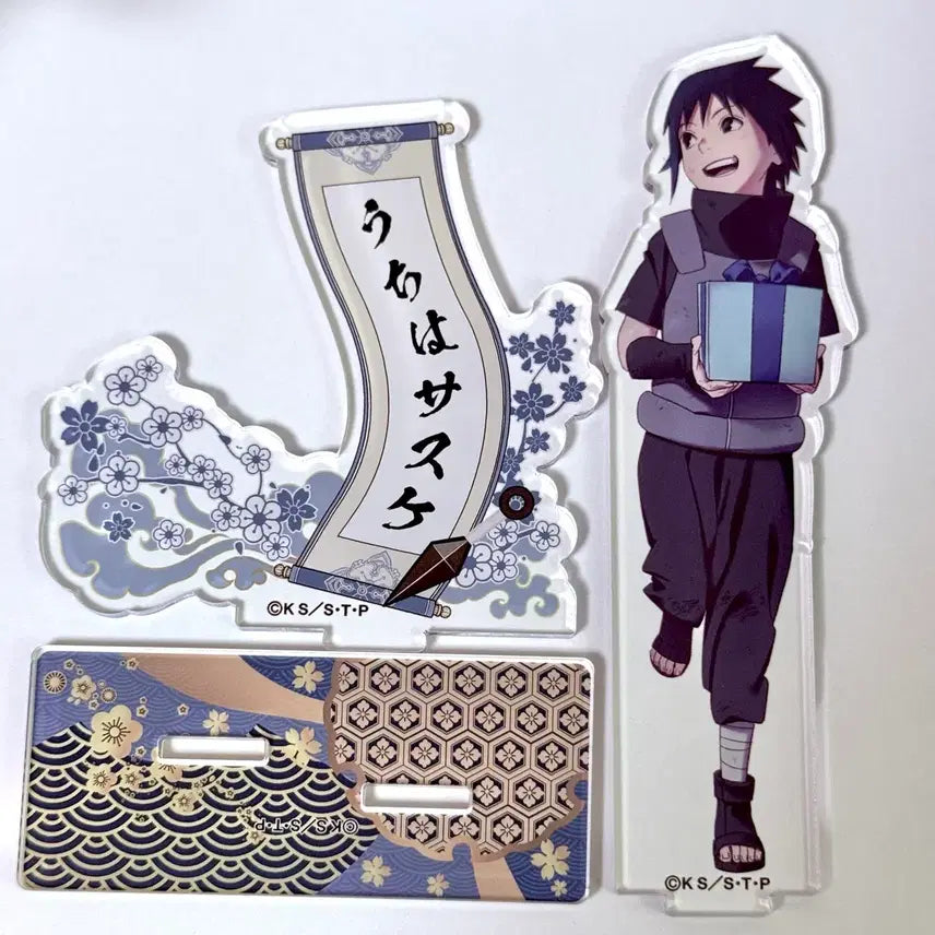 [BUNJANG] Naruto Uchiha Itachi &amp; Sasuke Bond Acrylic Stand Diorama Bundle Set / 일괄) 나루토 우치하 이타치 사스케 인연 아크릴스탠드 디오라마