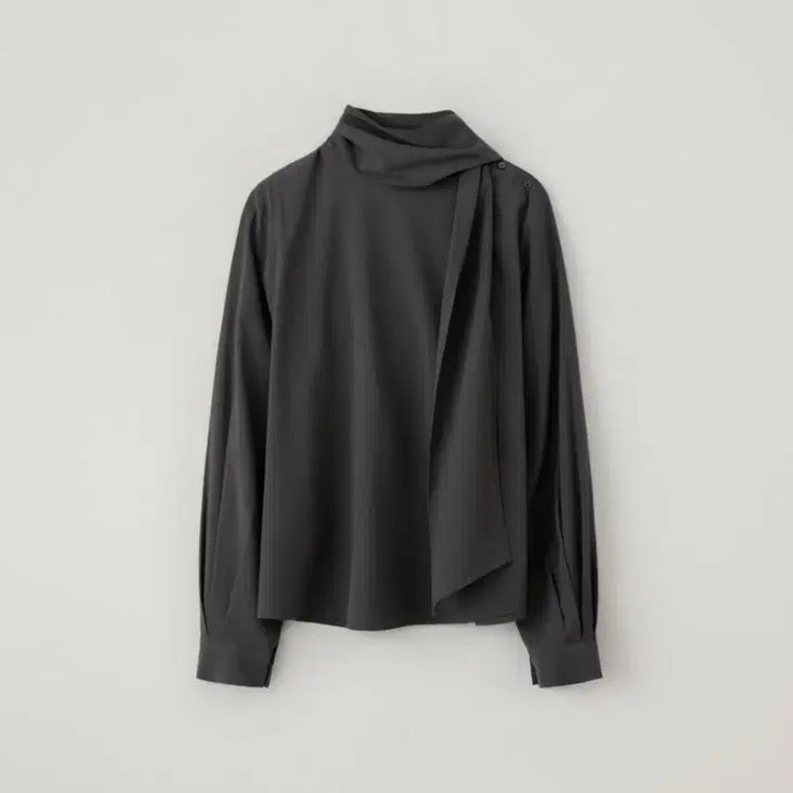 [SOLD OUT] 프렙포더 Curve scarf blouse