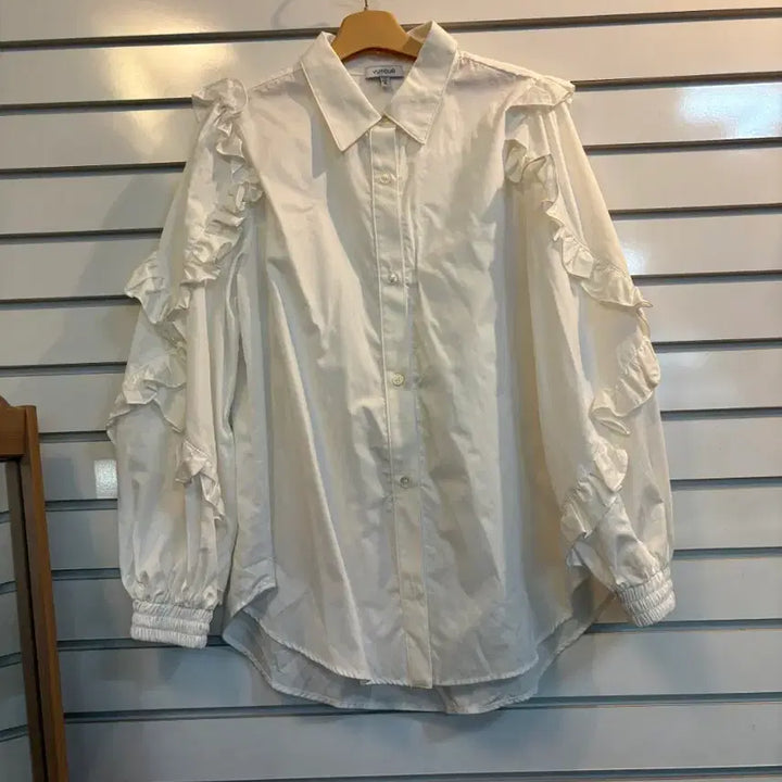 [BUNJANG] Vunque Frill Shirt / 분크 프릴셔츠