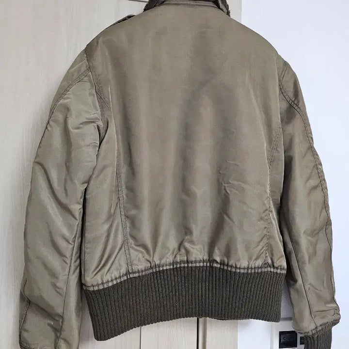 [BUNJANG] RA-RE Flight Bomber Jacket / RA-RE 퍼 카라 플라이트 봄버 자켓