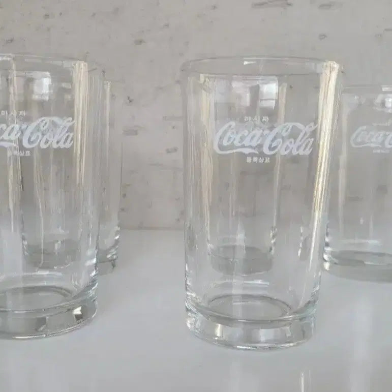 [BUNJANG] Coca-Cola Vintage Cup Set / 고전 코카콜라컵 5개