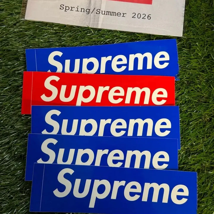 [BUNJANG] Supreme Blue Logo Sticker / (정품/새상품) 슈프림 블루 로고 스티커