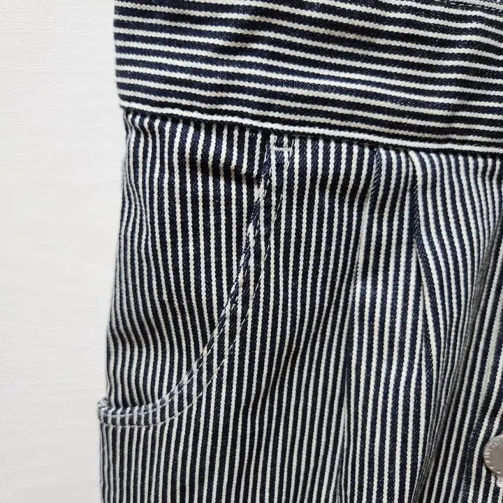 [BUNJANG] Maje Ritano Stripe Overall Skirt / maje 리타노 스트라이프 오버롤 스커트 36
