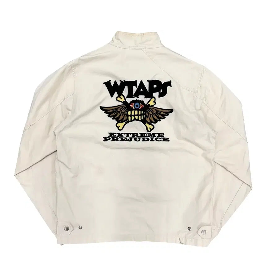 [BUNJANG] WTAPS Dirty Painting Jacket (M) / 더블탭스 백로고 더티 페인팅 자켓(M)