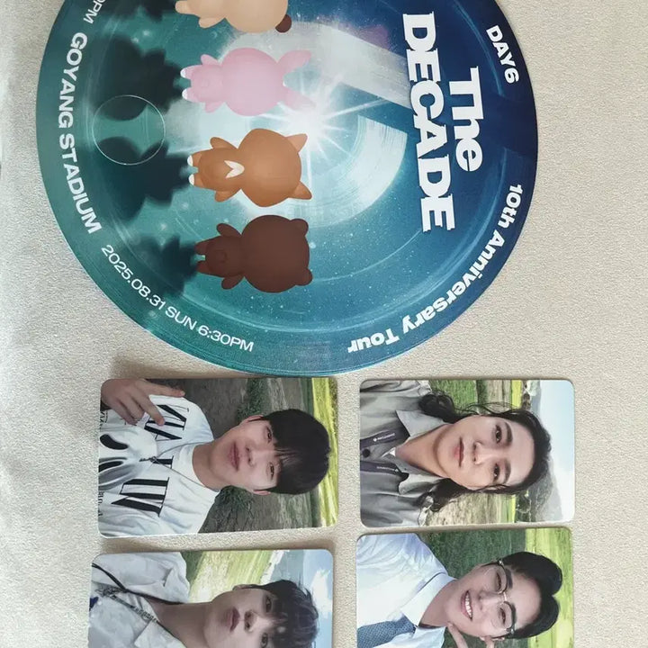 [BUNJANG] Day6 10th Anniversary The Decade Goyang Concert Entry Photocard / 데이식스 10주년 데케이드 고양콘 The Decade 입장 포카