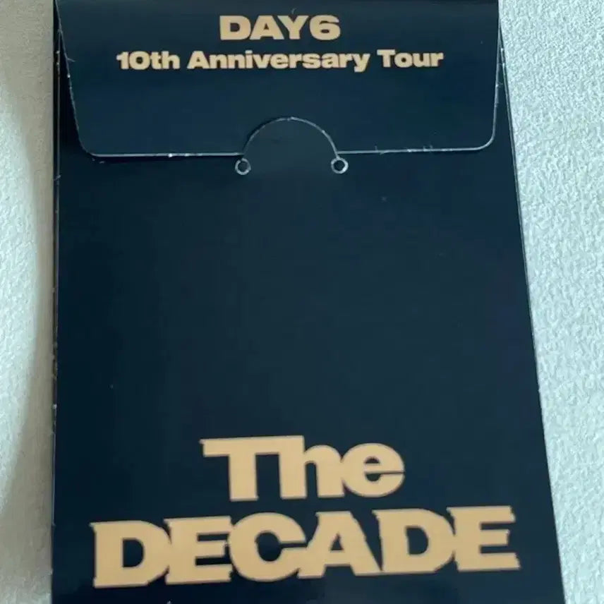 [BUNJANG] Day6 10th Anniversary The Decade Goyang Concert Entry Photocard / 데이식스 10주년 데케이드 고양콘 The Decade 입장 포카