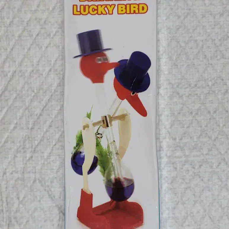[BUNJANG] Drinking Lucky Bird Toy / 물 먹는 새 과학 장난감 고전 완구