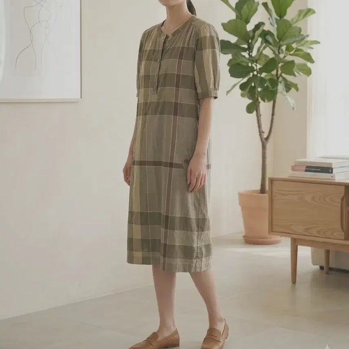 [BUNJANG] Burberry Brit Checkered Dress / [55]버버리브릿 체크 원피스