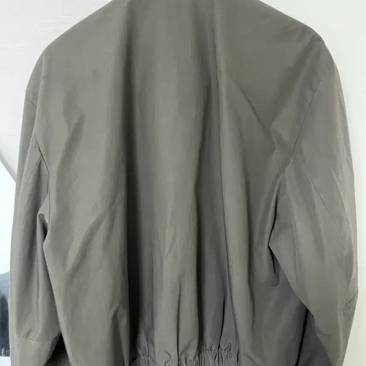 [BUNJANG] AMOMENTO Raglan Cotton Zip Jumper Brown L / [판매] 25ss 아모멘토 레글런 코튼 집 점퍼 브라운 L