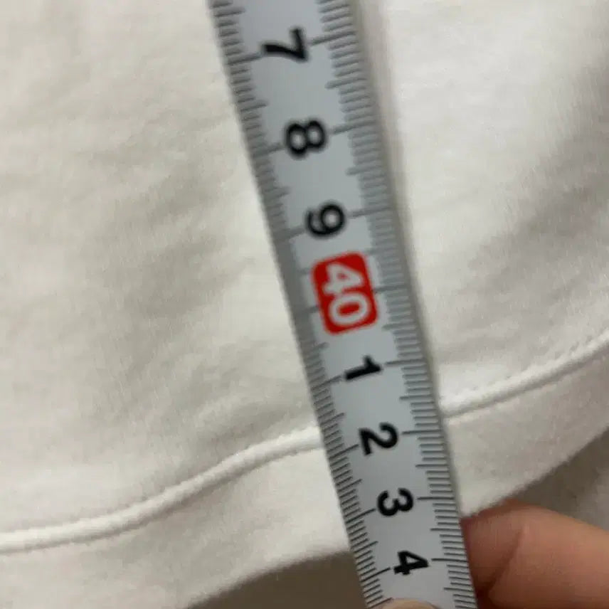 [BUNJANG] Nike White Crop T-shirt (S) / 나이키 화이트 카라 반팔 크롭 티셔츠 S