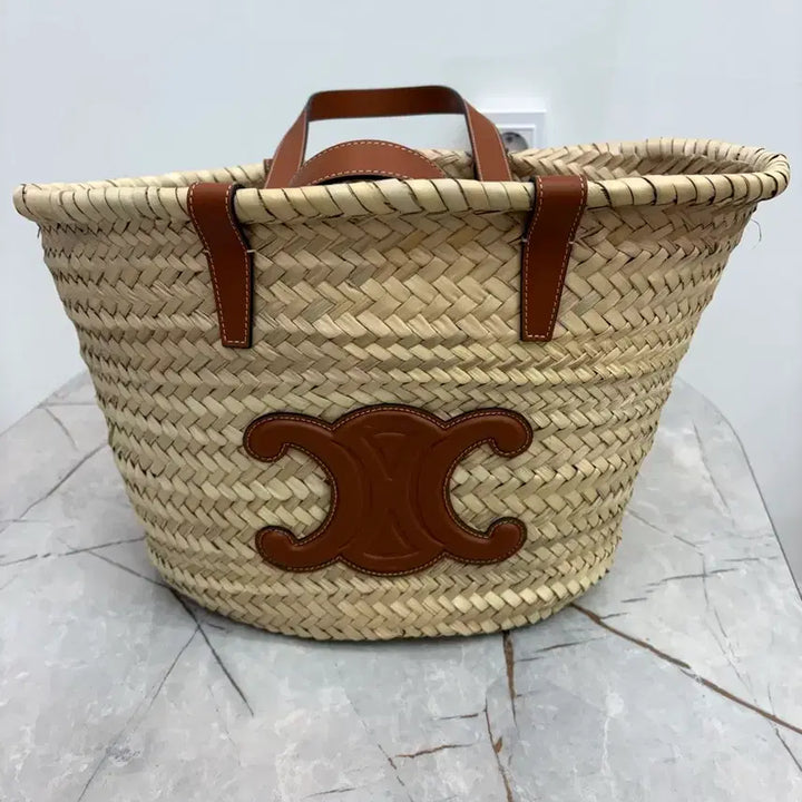 [BUNJANG] Celine Rattan Tote Bag / [정품] 셀린느 라탄백