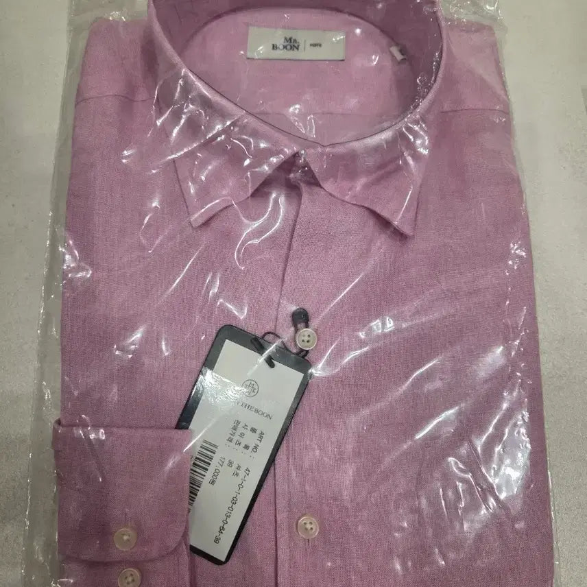 [BUNJANG] Man On The Boon Pink Shirt - Size 39 / 맨온더분 핑크 셔츠 39사이즈