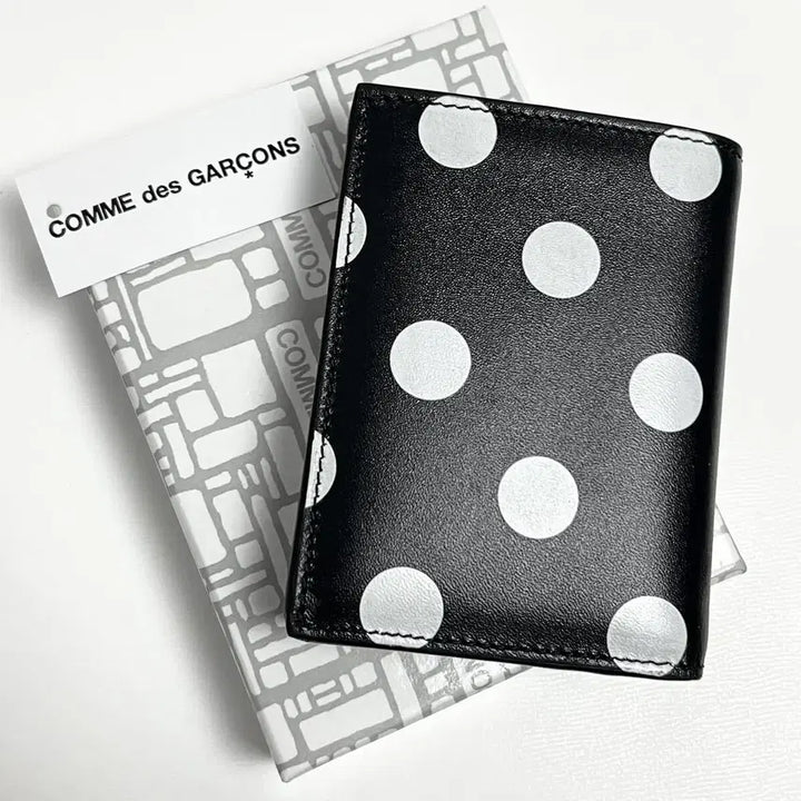 [BUNJANG] Comme des Garcons Polka Dot Wallet / [새제품]꼼데가르송 폴카도트 지갑 <블랙>