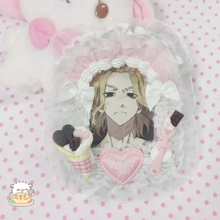 [SOLD OUT] 크레페 메이드 2탑꾸 포카홀더 데코덴탑꾸