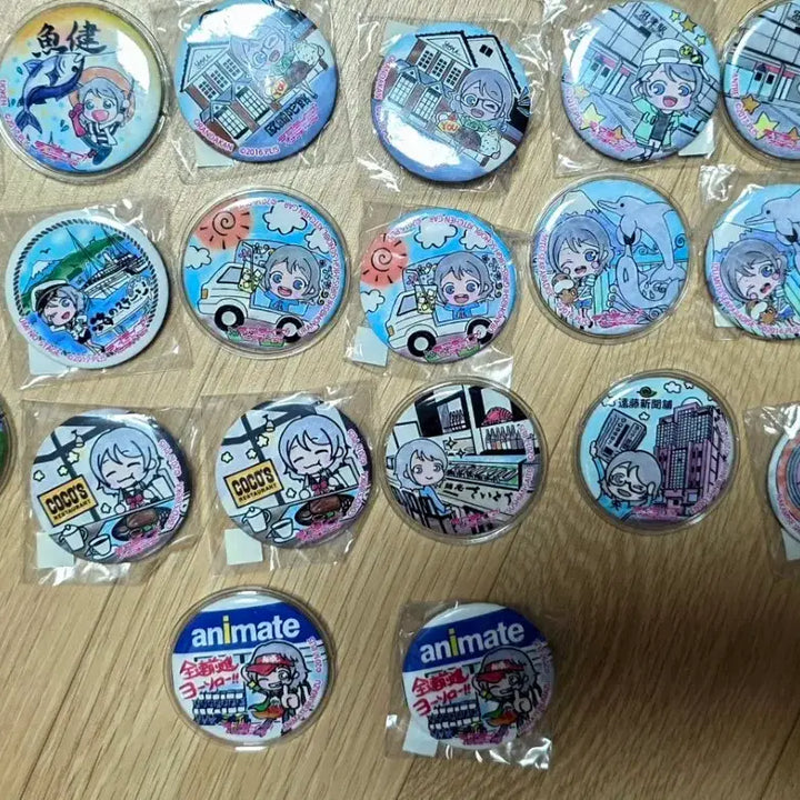 [BUNJANG] Love Live! Sunshine!! Aqours Bundle Set Can Badges / 러브라이브 선샤인 누마즈 aqours 캔뱃지 일괄