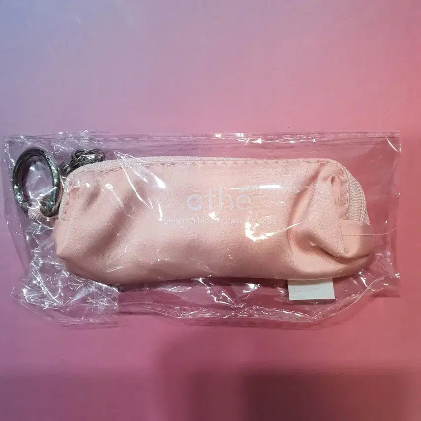 [BUNJANG] Ate Lip Balm Keyring Pink Pouch / 아떼 립밤 키링 핑크 파우치 미개봉