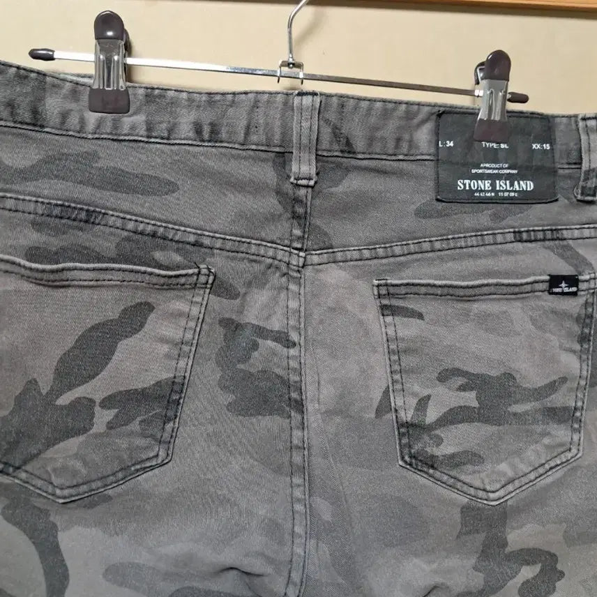 [SOLD OUT] 스톤아일랜드 카모 카고 패턴  반바지 34