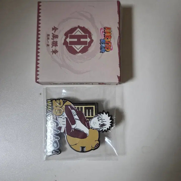 [BUNJANG] Naruto Ichiban Kuji Gaara H Award Badge / 나루토 제일복권 가아라 뱃지 H상