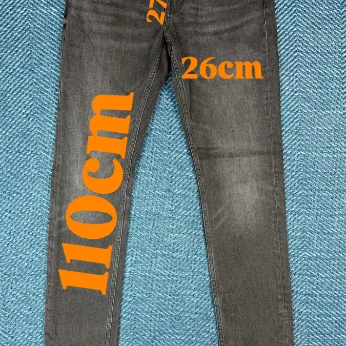 [BUNJANG] AllSaints Rex Damaged Black Denim Jeans / [올세인츠] 렉스 데미지드 블랙 데님 (28사이즈)