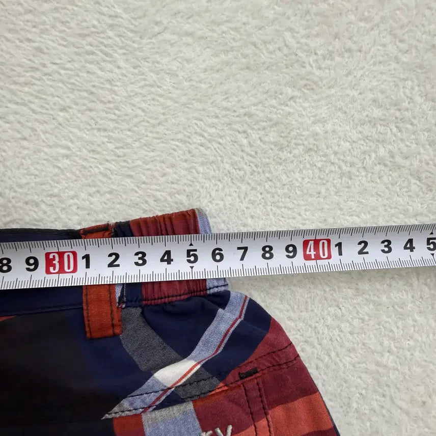 [BUNJANG] Discovery Check Pattern Shorts / 73 디스커버리 체크 패턴 반바지 0415U