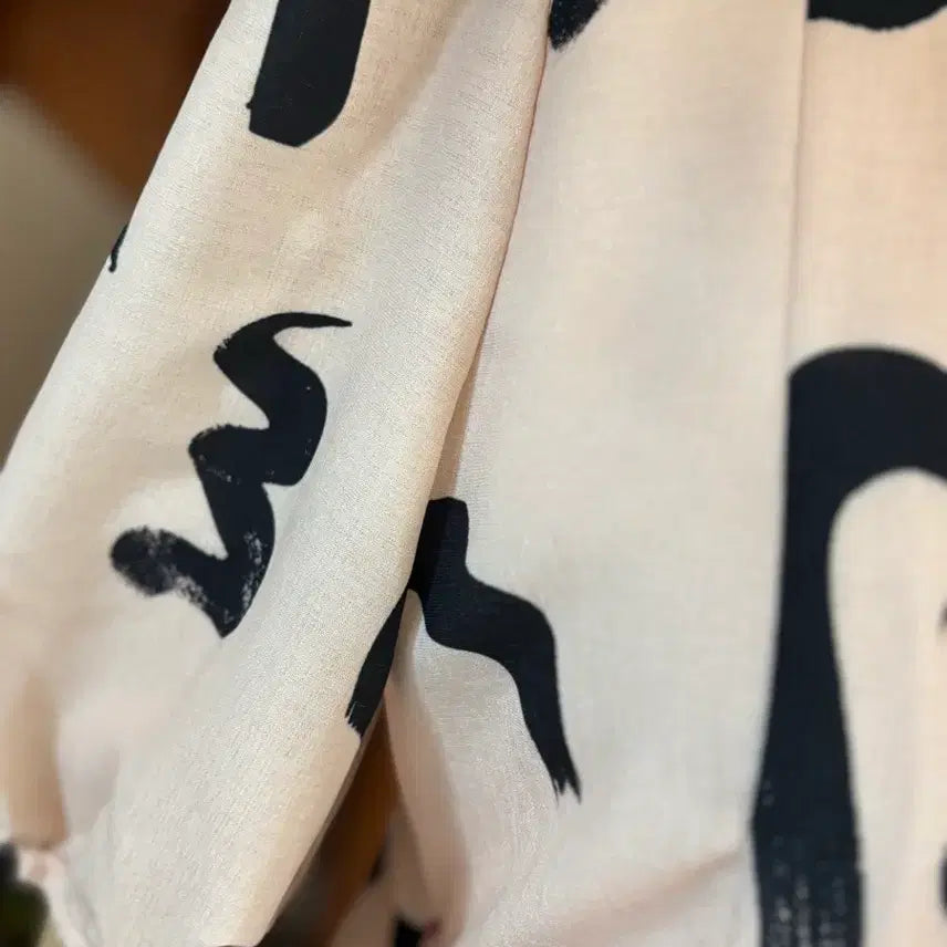 [BUNJANG] Pattern Long Sleeve Dress / 패턴 롱 원피스 고퀄