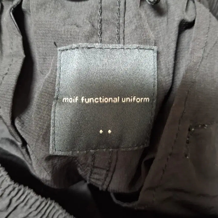 [BUNJANG] Moif Overmill 6P Pants Black / [2] 모이프 오버밀 6p 팬츠 블랙 moif