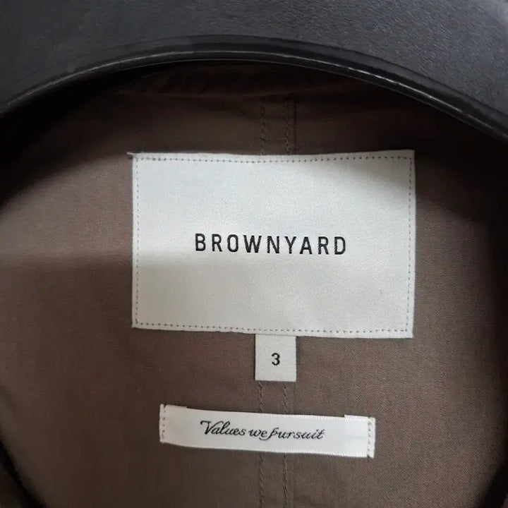 [BUNJANG] Brown Yard Travel Parka Olive Gray / [3] 브라운야드 트래블 파카 올리브그레이