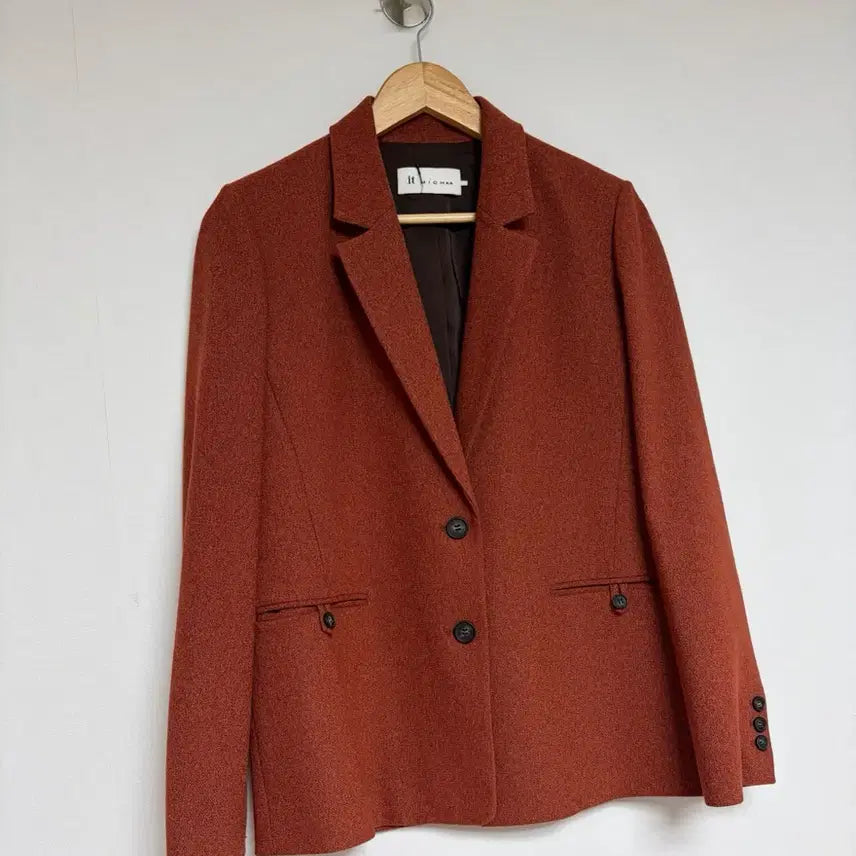 [BUNJANG] It Michaa Brick Single Jacket / ((할인))잇미샤 브릭 싱글 자켓