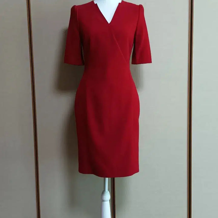 [SOLD OUT] 모조 원피스 딥레드 55