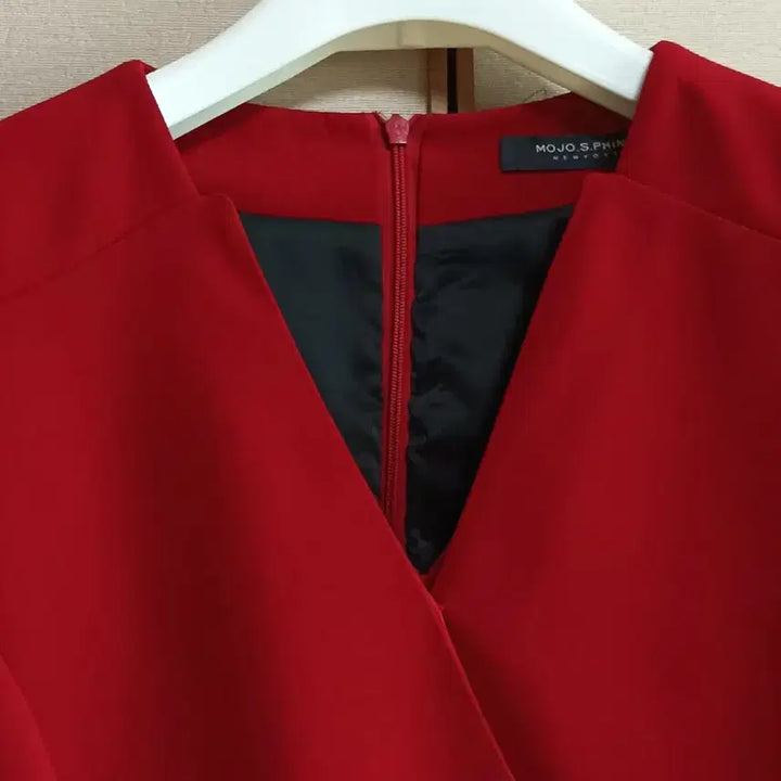 [SOLD OUT] 모조 원피스 딥레드 55