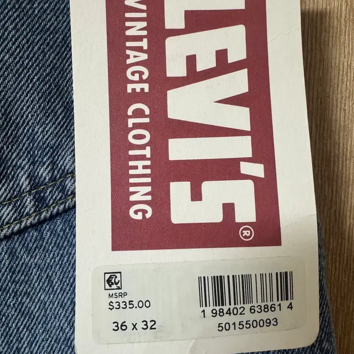 [SOLD OUT] 리바이스 LVC 55501 0093  36x32