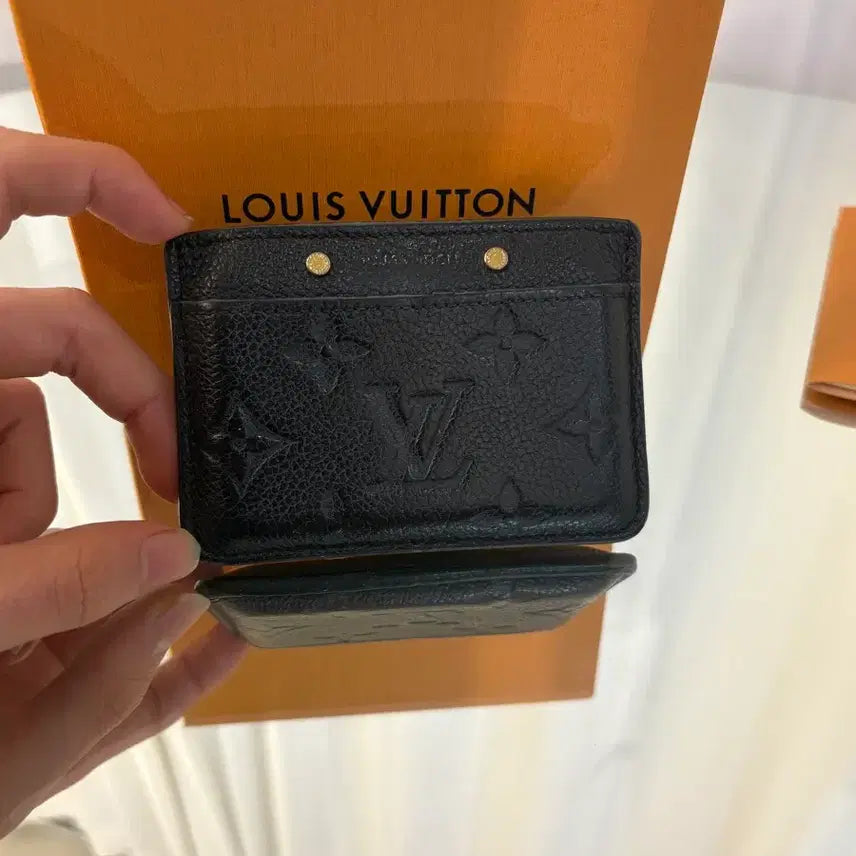 [BUNJANG] Louis Vuitton Empreinte Card Holder / { 풀구성 } 루이비통 앙프레뜨 카드지갑