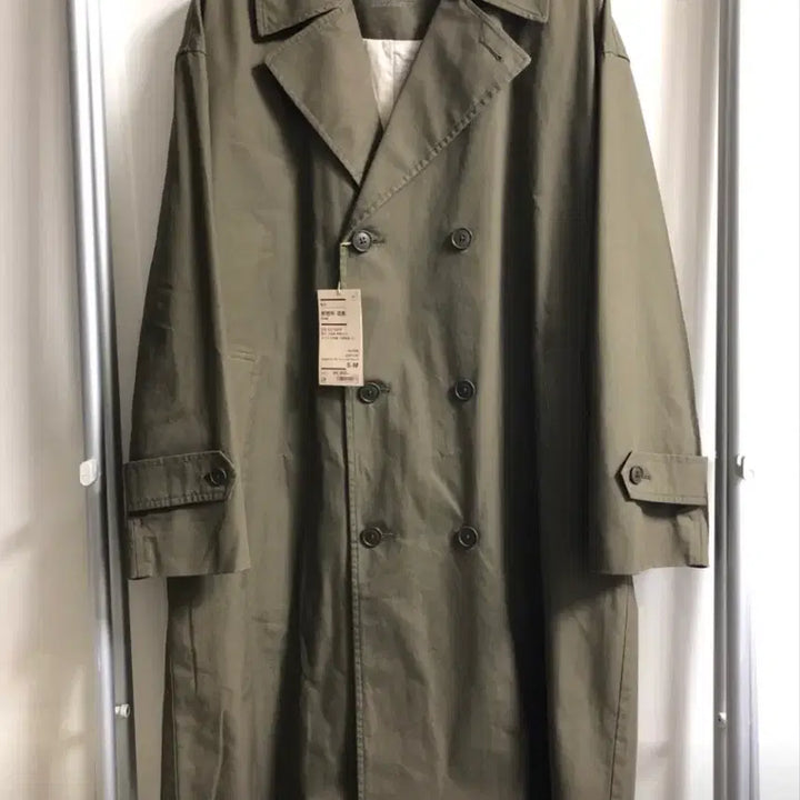 [BUNJANG] Muji Unisex Trench Coat / [새상품] 무인양품 트렌치코트 (정가 99,900원)