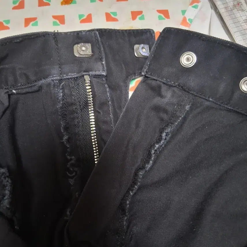 [BUNJANG] Balmain Biker Jeans - Black, Size 36 / 발망-블랙.바이커청바지ㅡ36사이즈,택포