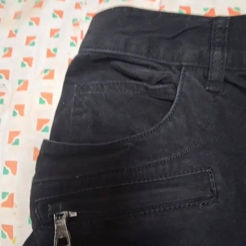 [BUNJANG] Balmain Biker Jeans - Black, Size 36 / 발망-블랙.바이커청바지ㅡ36사이즈,택포