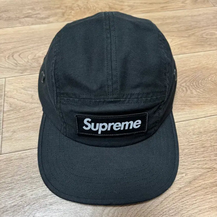 [SOLD OUT] 슈프림 밀리터리 캠프캡 블랙 - 25SS