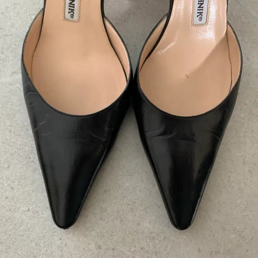 [BUNJANG] Manolo Blahnik Vintage Slingback Pumps / (30일까지 할인) 빈티지 마놀로 블라닉 슬링백 펌프스